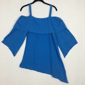 Soft Surrounding Blue Blouse Medium